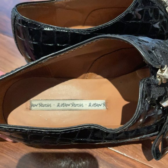 & Other Stories Black Patent Shoes - Size 39 - Picture 2 of 4